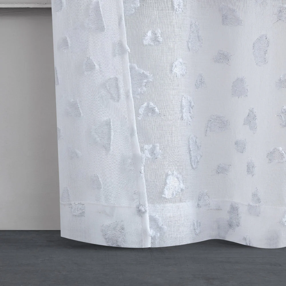 Ethel Embellished Sheer Curtains - Image 5