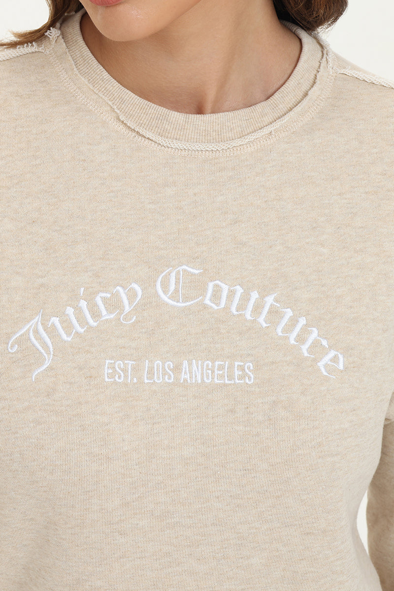 French Terry Embroidered Crewneck - Image 4