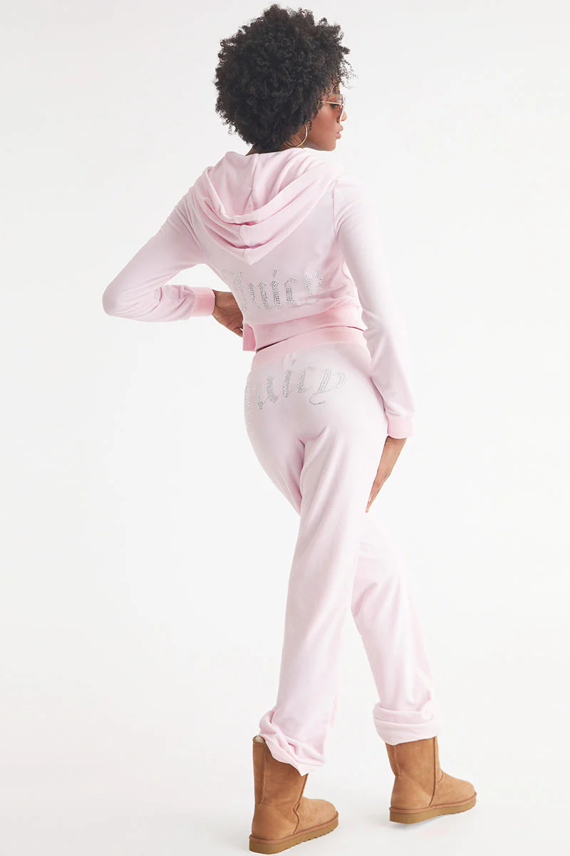 OG Big Bling Velour Track Pants - Image 7