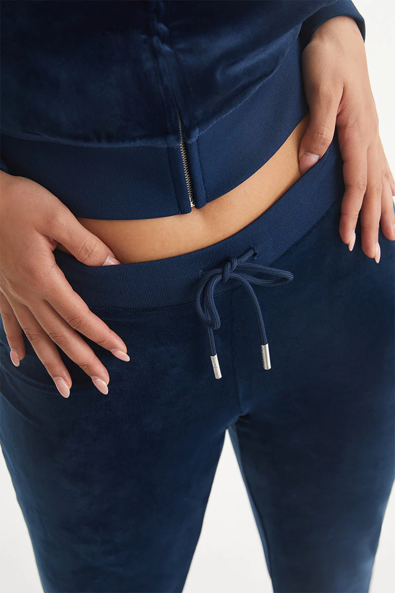 Taurus Customizable Big Bling Velour Track Pants - Image 5