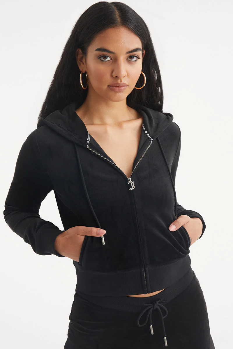 Virgo Customizable Big Bling Velour Hoodie - Image 4
