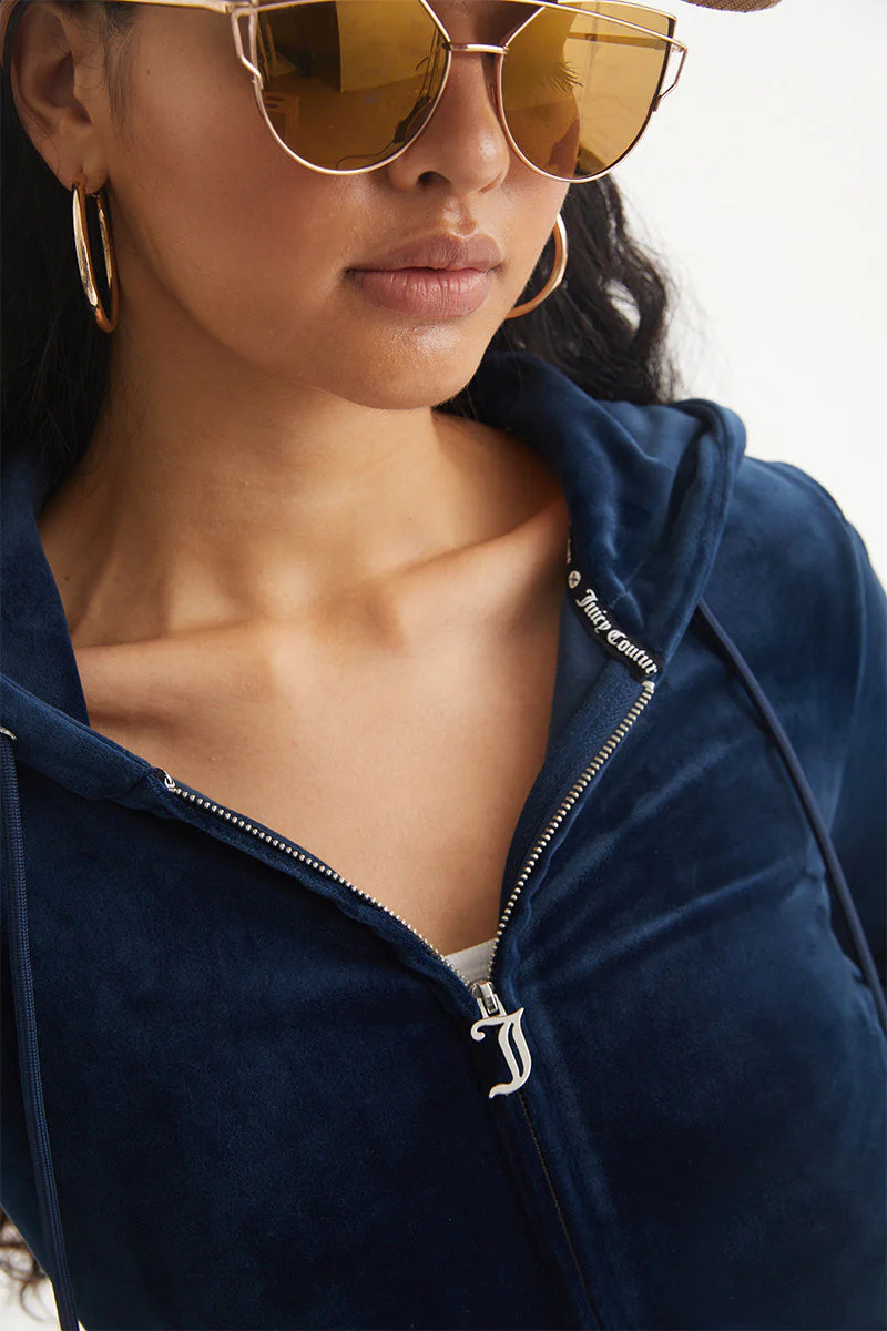 Virgo Customizable Big Bling Velour Hoodie - Image 5