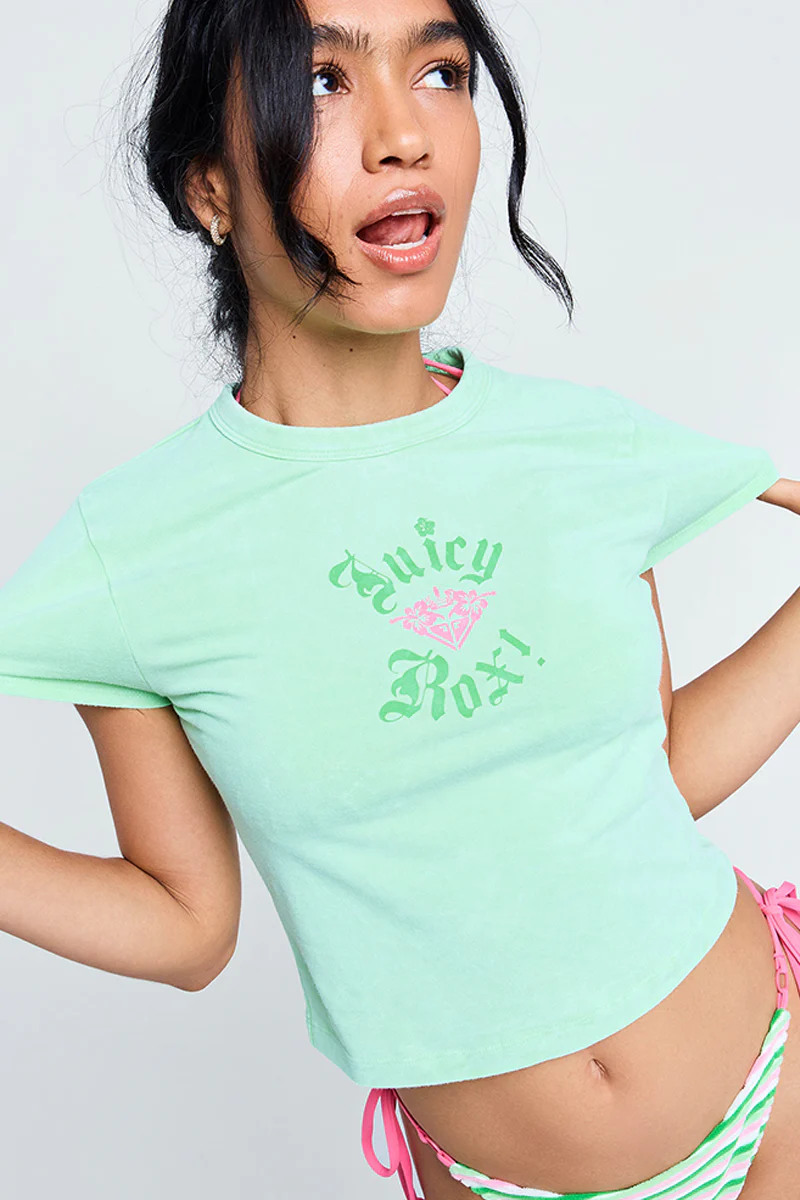 Roxy x Juicy Baby Tee - Image 3