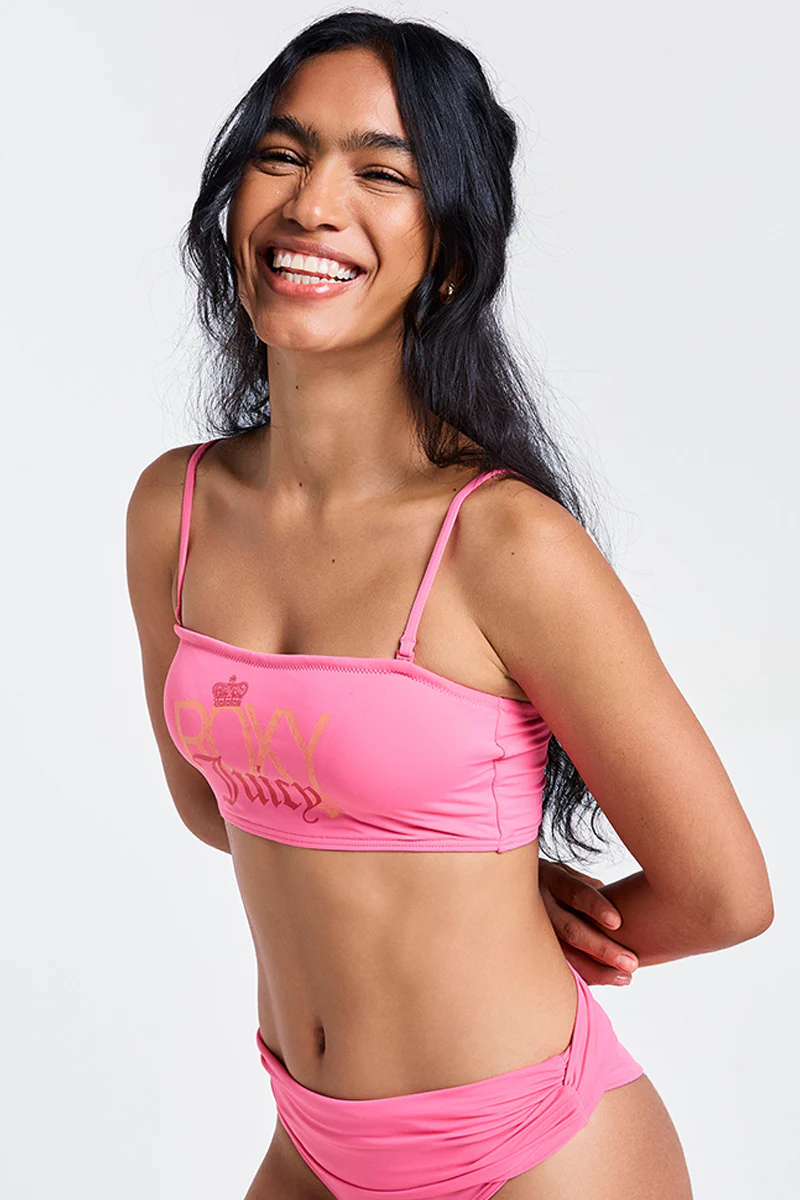 Roxy x Juicy Bandeau Bikini Top - Image 3