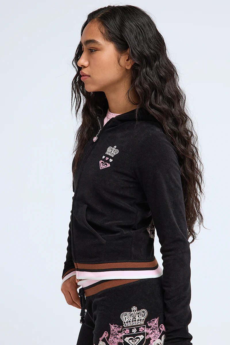 Roxy x Juicy Fitted Hoodie - Image 5