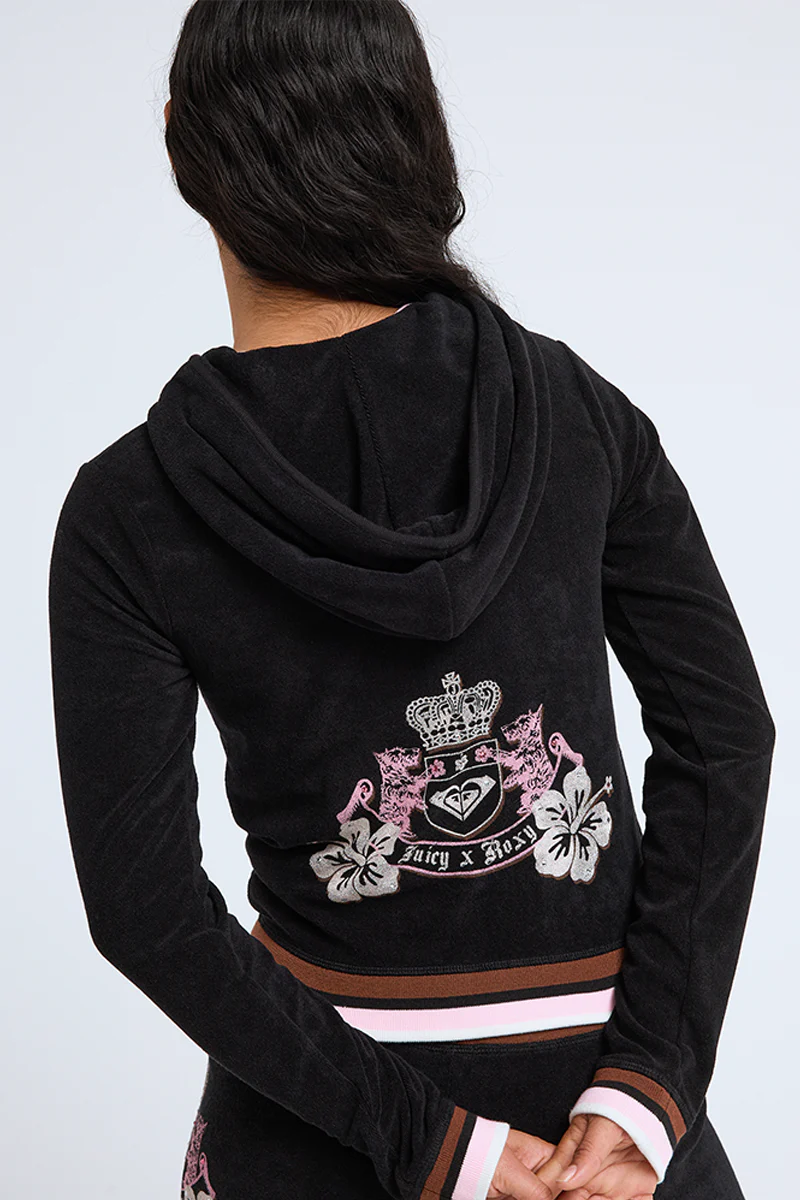 Roxy x Juicy Fitted Hoodie - Image 6