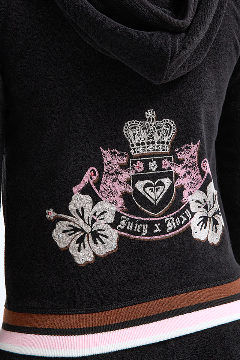 Roxy x Juicy Fitted Hoodie - Image 7